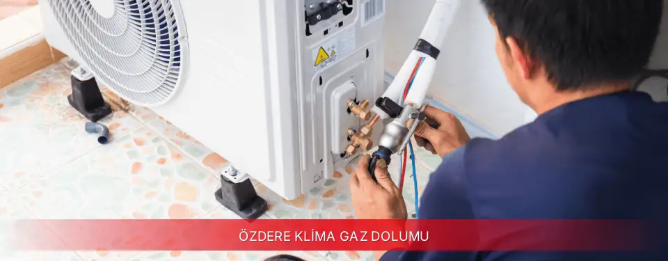 Özdere İlçemi Awox Klima Gaz Dolumu